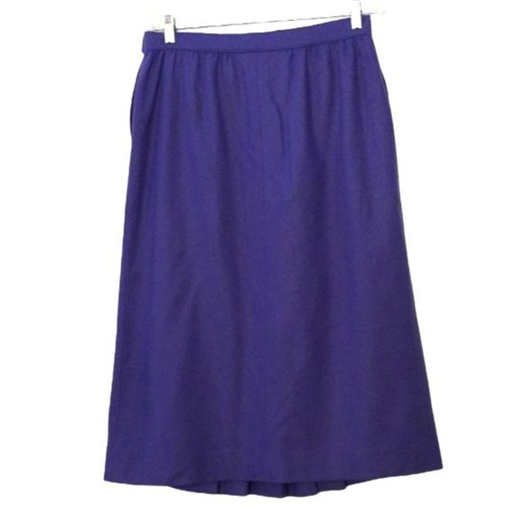 Pendleton Wool Skirt, Pleated Skirt, Tagged Size 16, Made in USA, Academia Core, - Picture 4 of 5